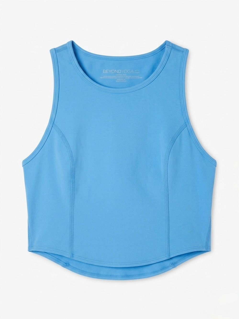 Beyond Yoga Spacedye Motivate Crop Tank Women’s Light Blue Size Small